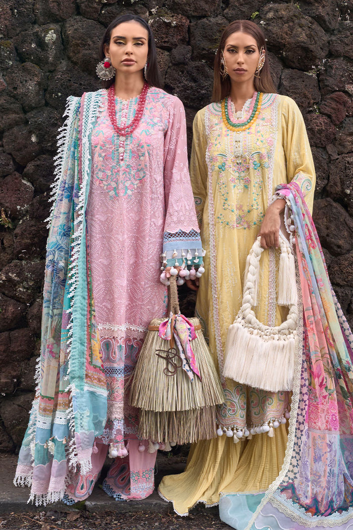 Ansab Jahangir | Zoha Lawn 24 | Peony - Pakistani Dress - Maria Faisal