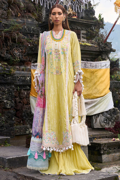 Ansab Jahangir | Zoha Lawn 24 | MARIGOLD - Pakistani Dress - Maria Faisal