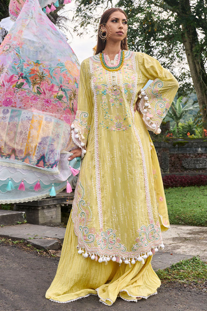 Ansab Jahangir | Zoha Lawn 24 | MARIGOLD - Pakistani Dress - Maria Faisal