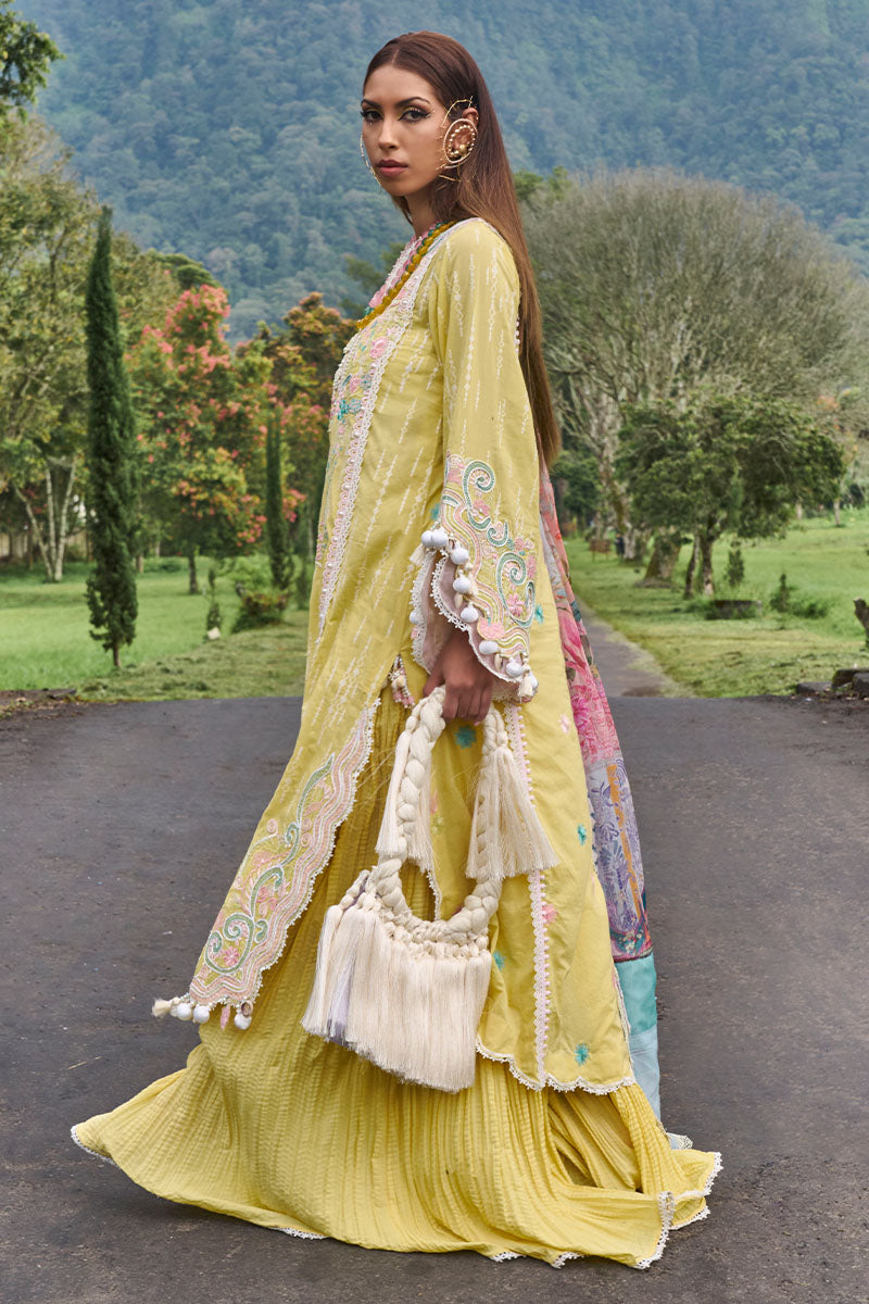 Ansab Jahangir | Zoha Lawn 24 | MARIGOLD - Pakistani Dress - Maria Faisal