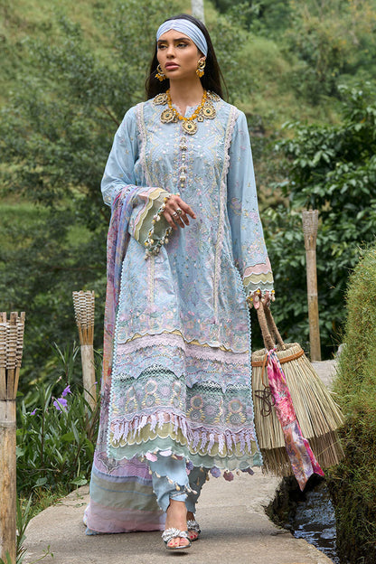 Ansab Jahangir | Zoha Lawn 24 | HELICONIA - Pakistani Dress - Maria Faisal