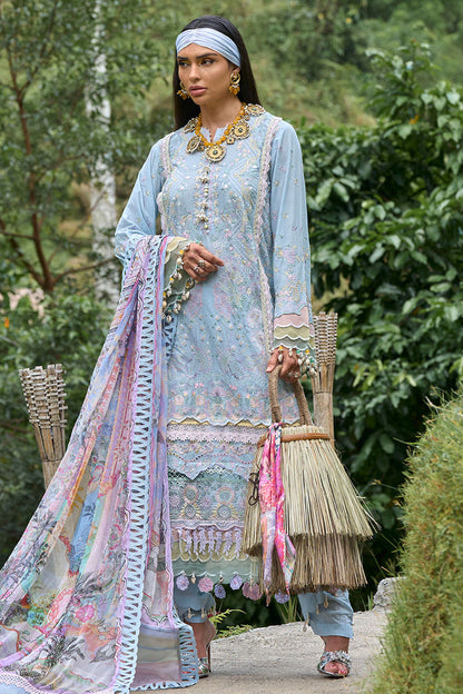 Ansab Jahangir | Zoha Lawn 24 | HELICONIA - Pakistani Dress - Maria Faisal