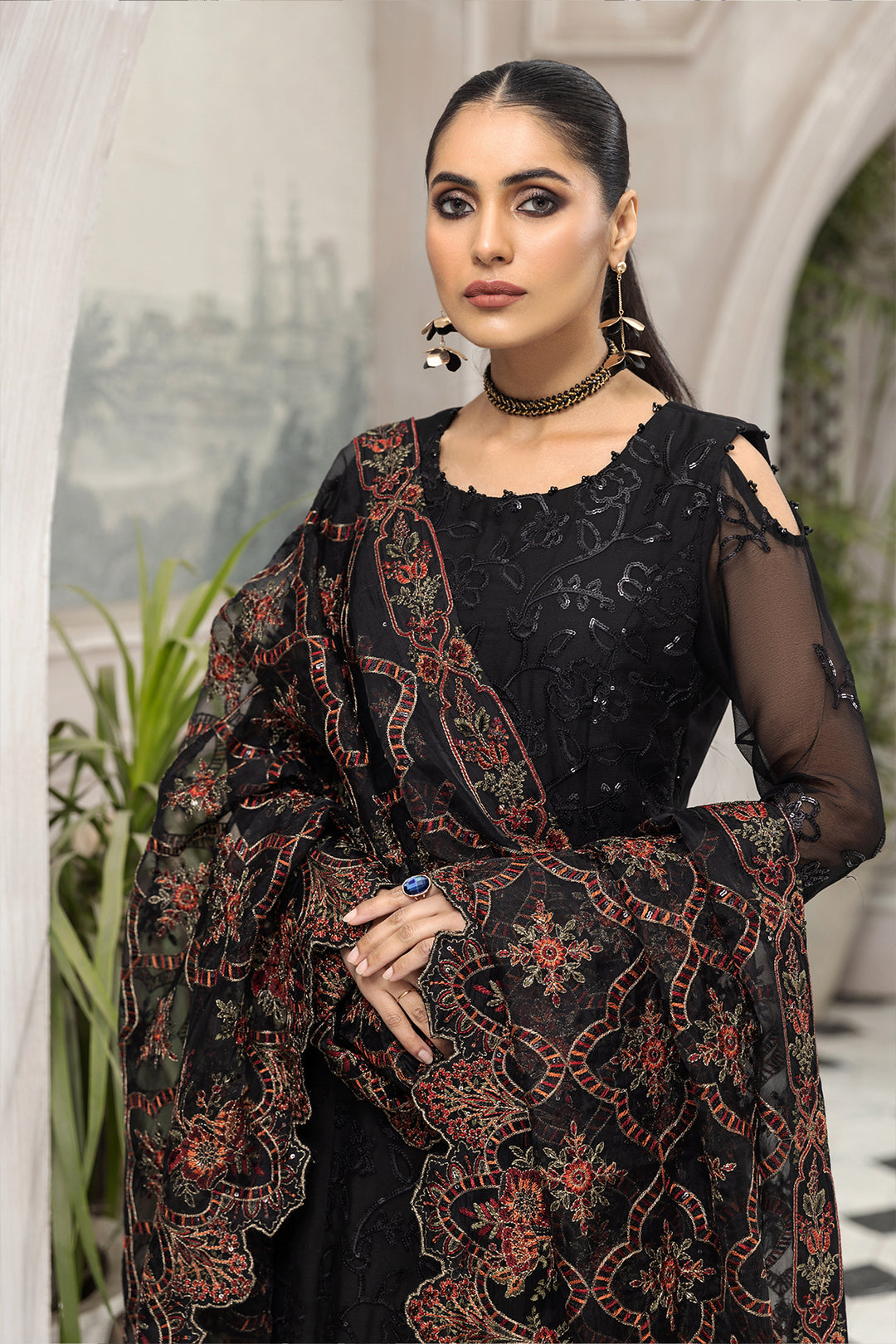 Alizeh | Formal Collection | Arman - Designer Dress with Intricate embroidery and embellishments. Shop elegent wedding dress at Maria Faisal.