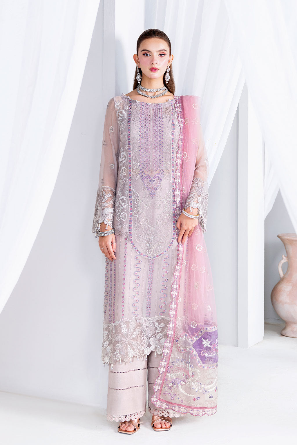 Ramsha | Arzoo Chiffon | U-209 - Ladies Clothes - Maria Faisal