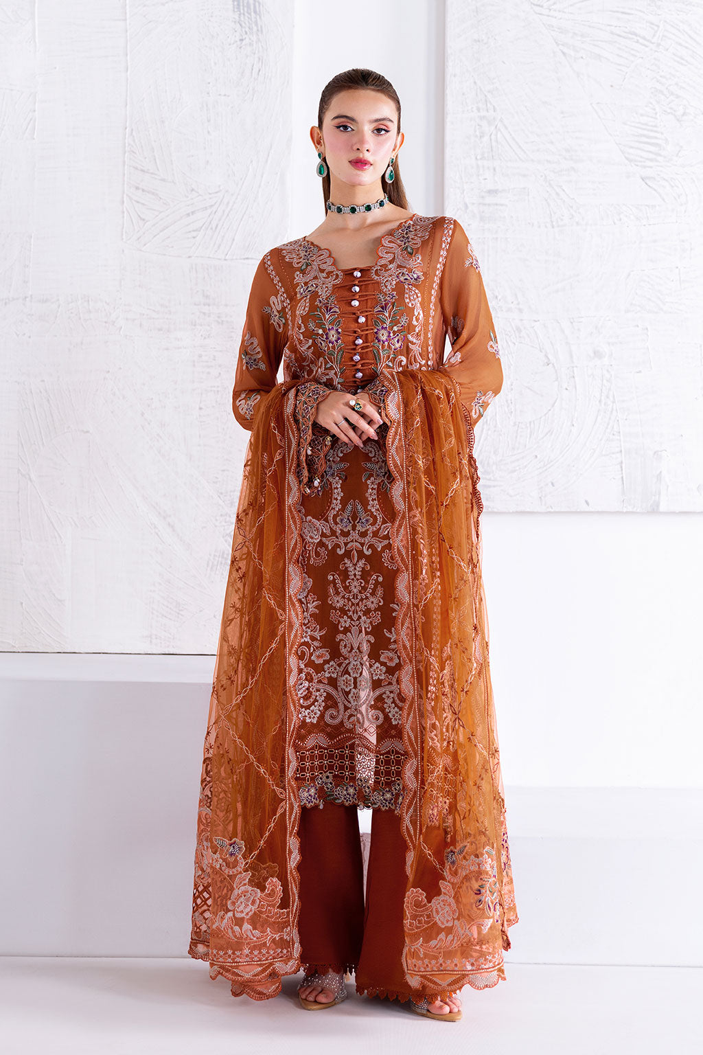 Ramsha | Arzoo Chiffon | U-208 - Ladies Clothes - Maria Faisal
