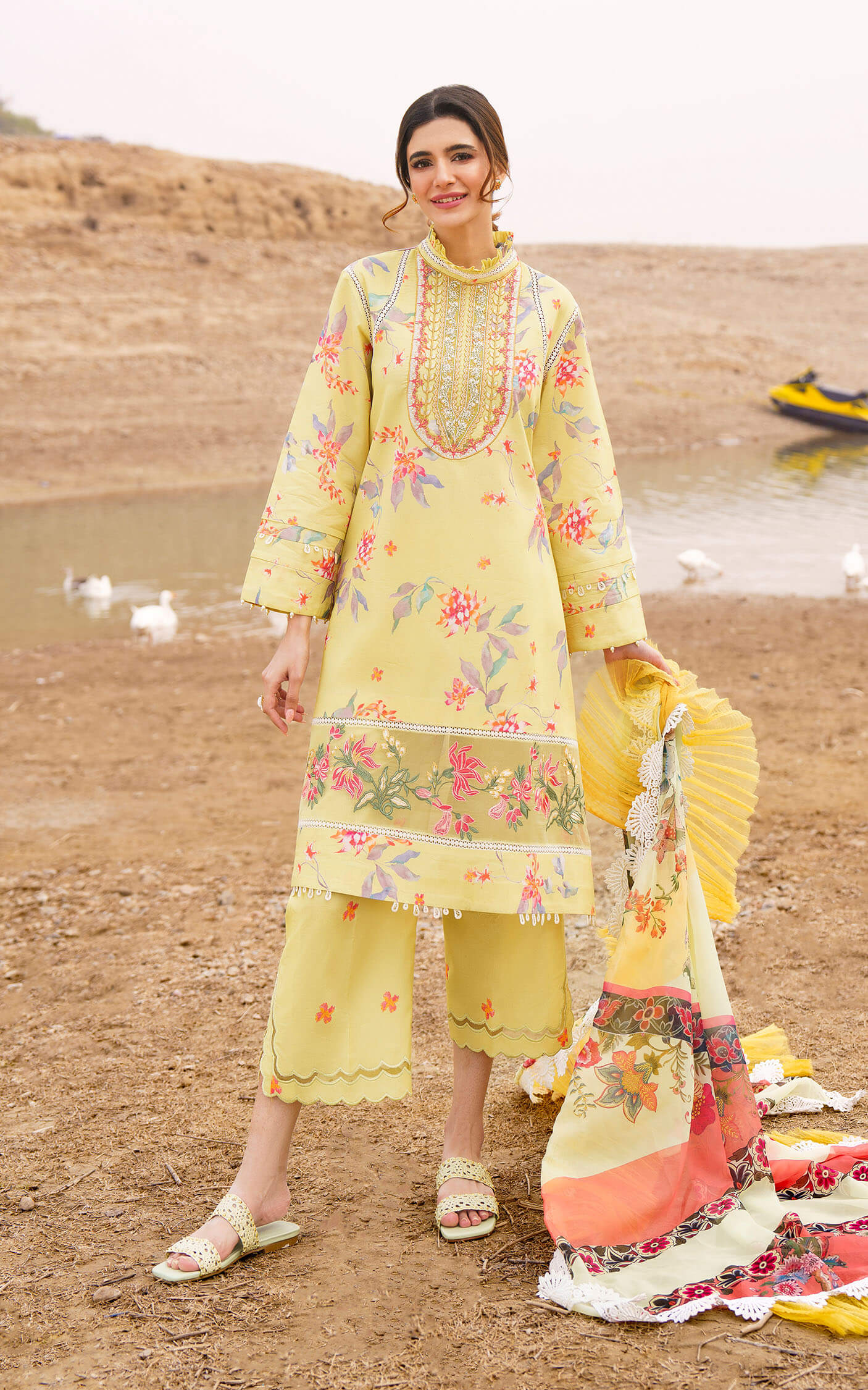 Asifa and Nabeel | Meraki Summer 24 | ORCHID-U141M007 - Pakistani Dress - Maria Faisal