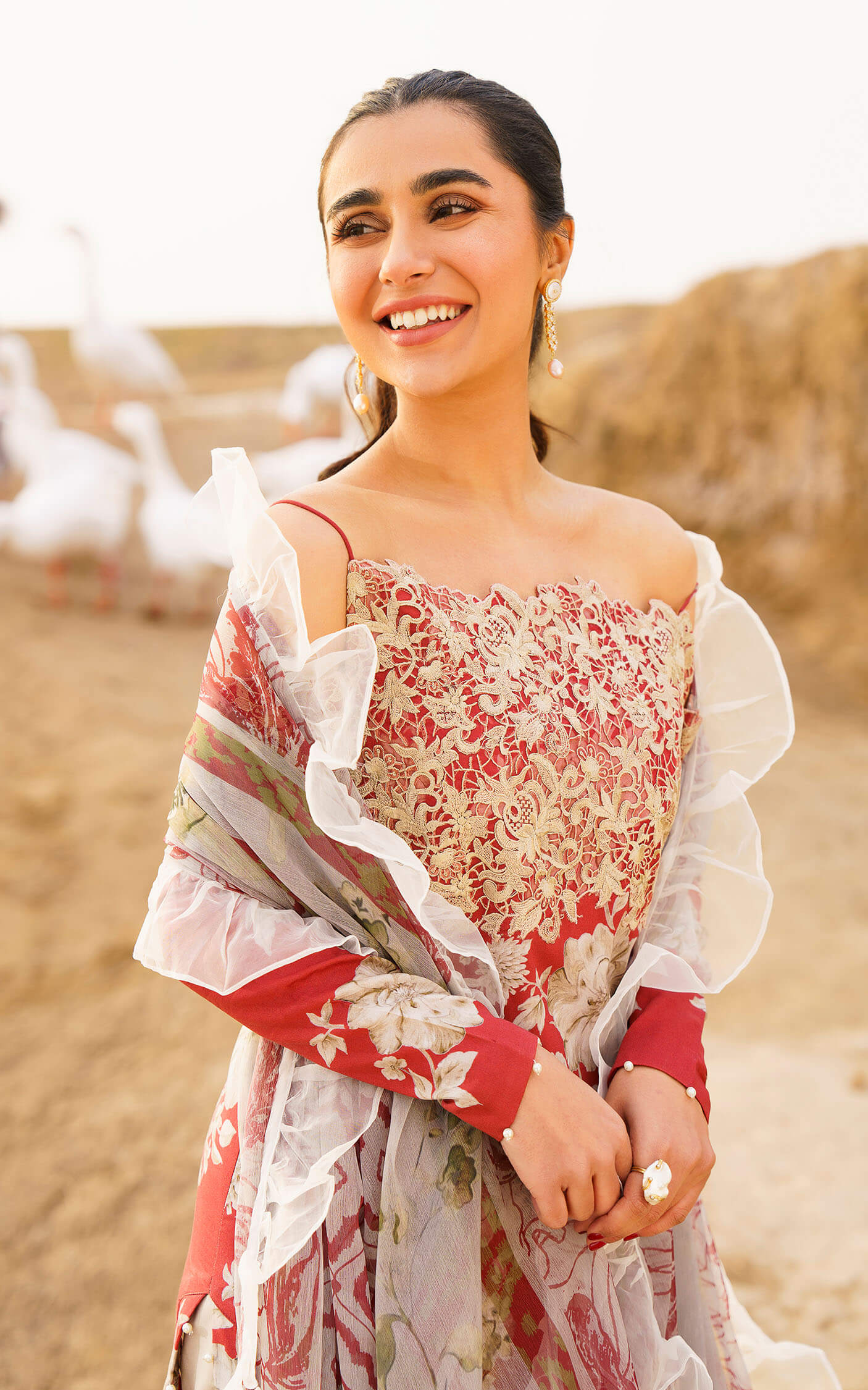 Asifa and Nabeel | Meraki Summer 24 | SIA-U141M006 - Pakistani Dress - Maria Faisal