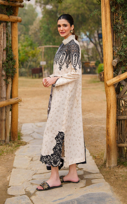 Asifa and Nabeel | Meraki Summer 24 | SNOWDROP-U141M002 - Pakistani Dress - Maria Faisal