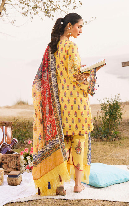 Asifa and Nabeel | Meraki Summer 24 | SONNET-U141M004 - Pakistani Dress - Maria Faisal