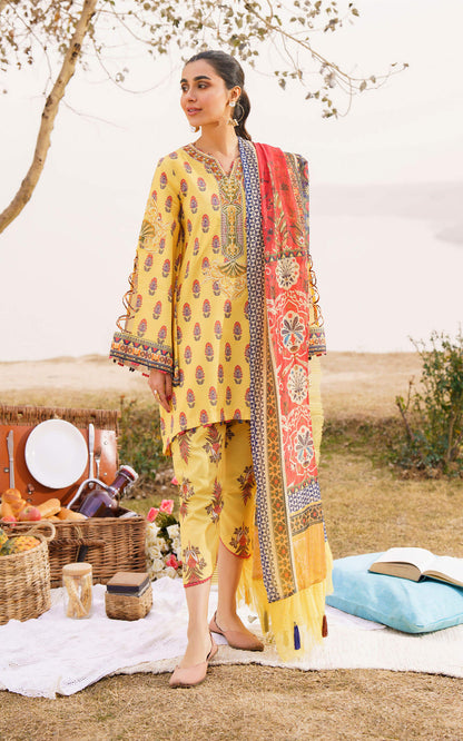 Asifa and Nabeel | Meraki Summer 24 | SONNET-U141M004 - Pakistani Dress - Maria Faisal