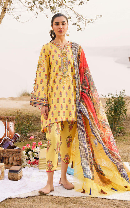 Asifa and Nabeel | Meraki Summer 24 | SONNET-U141M004 - Pakistani Dress - Maria Faisal