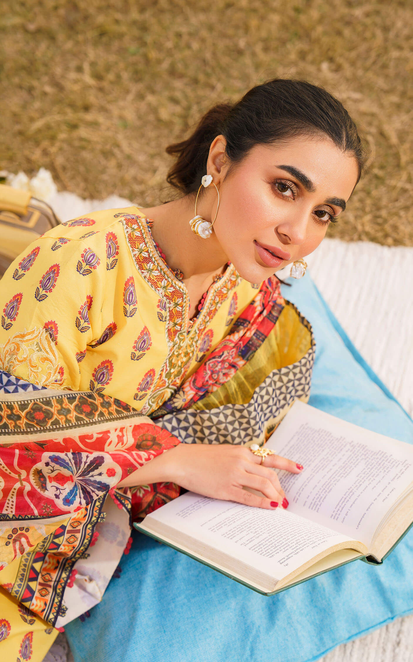 Asifa and Nabeel | Meraki Summer 24 | SONNET-U141M004 - Pakistani Dress - Maria Faisal