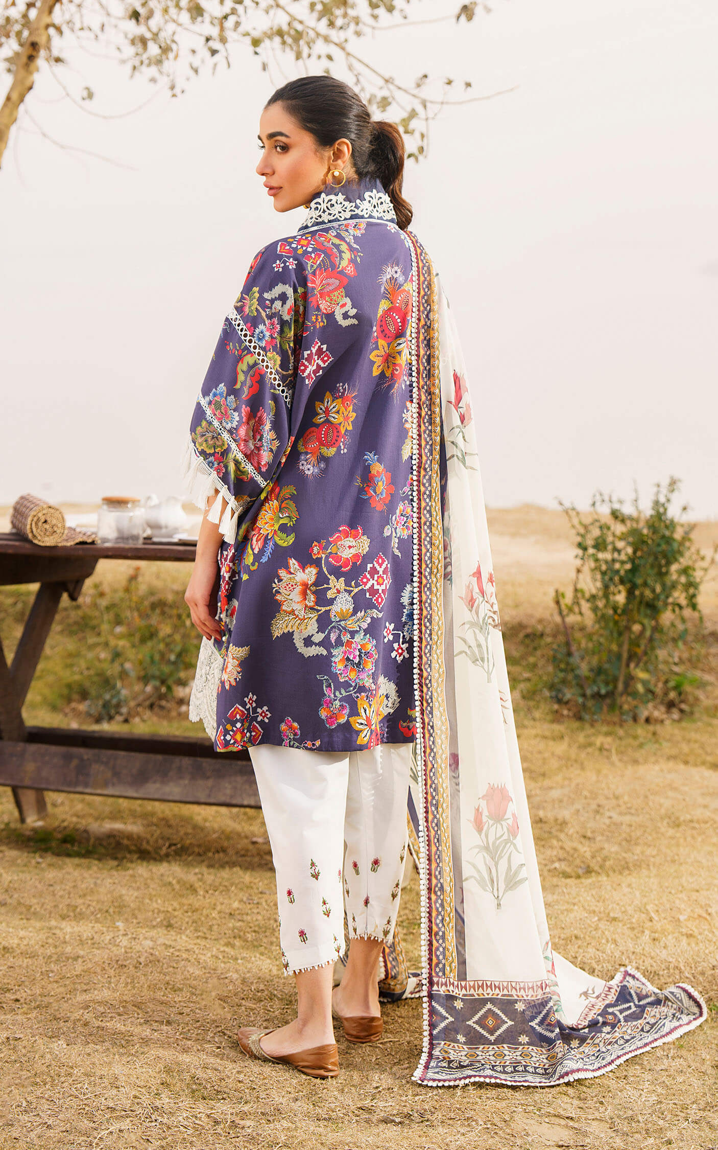 Asifa and Nabeel | Meraki Summer 24 | ALORA-U141M003 - Pakistani Dress - Maria Faisal