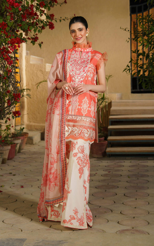 Asifa and Nabeel | Meraki Summer 24 | DAHLIA-U141M001 - Pakistani Dress - Maria Faisal