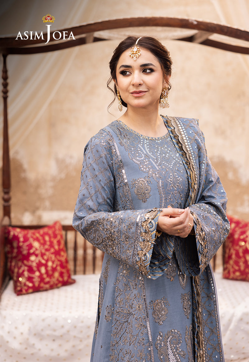 Asim Jofa | Chikankari Eid24 | AJCE-12 - Waniyas