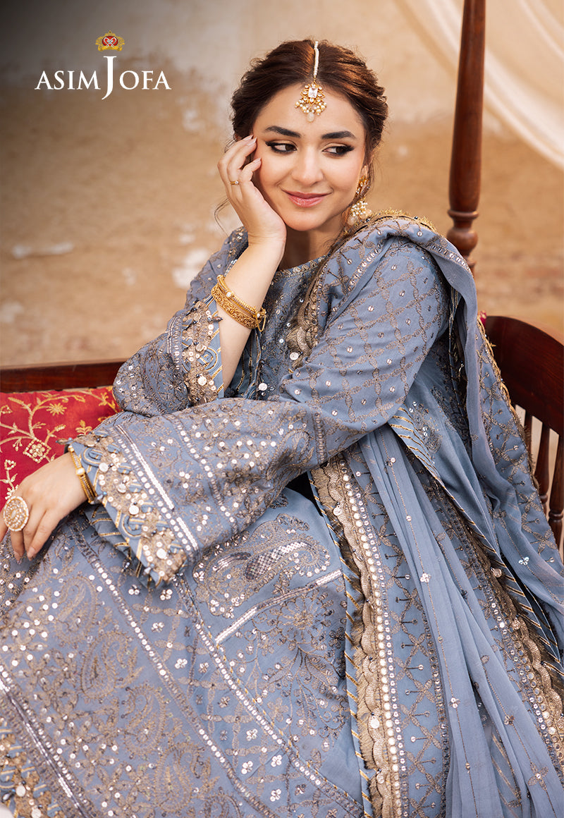 Asim Jofa | Chikankari Eid24 | AJCE-12 - Waniyas