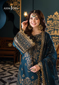 Asim Jofa | Fasana e Ishq Eid Luxury Lawn | AJFI-30 - Pakistani Dress - Maria Faisal