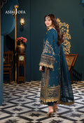 Asim Jofa | Fasana e Ishq Eid Luxury Lawn | AJFI-30 - Pakistani Dress - Maria Faisal