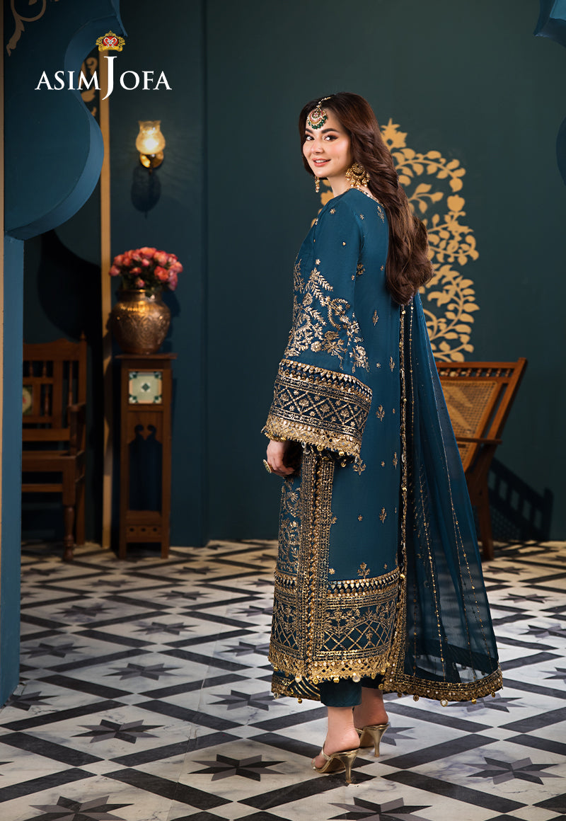 Asim Jofa | Fasana e Ishq Eid Luxury Lawn | AJFI-30 - Pakistani Dress - Maria Faisal