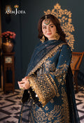 Asim Jofa | Fasana e Ishq Eid Luxury Lawn | AJFI-30 - Pakistani Dress - Maria Faisal
