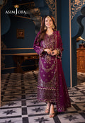 Asim Jofa | Fasana e Ishq Eid Luxury Lawn | AJFI-11 - Pakistani Dress - Maria Faisal