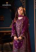 Asim Jofa | Fasana e Ishq Eid Luxury Lawn | AJFI-11 - Pakistani Dress - Maria Faisal