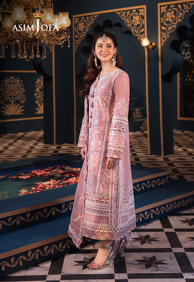 Asim Jofa | Fasana e Ishq Eid Luxury Lawn | AJFI-02 - Pakistani Dress - Maria Faisal