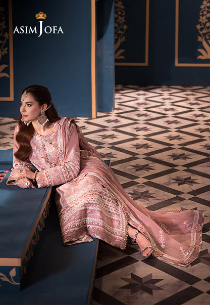 Asim Jofa | Fasana e Ishq Eid Luxury Lawn | AJFI-02 - Pakistani Dress - Maria Faisal