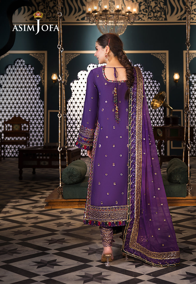 Asim Jofa | Fasana e Ishq Eid Luxury Lawn | AJFI-16 - Pakistani Dress - Maria Faisal