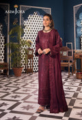 Asim Jofa | Fasana e Ishq Eid Luxury Lawn | AJFI-09 - Pakistani Dress - Maria Faisal