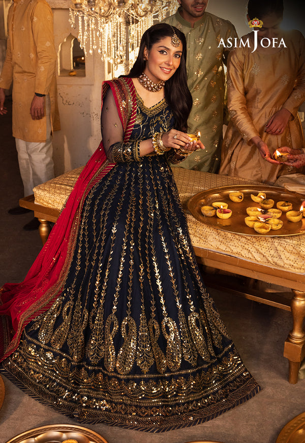 Asim Jofa | Shehnai Festive Collection | AJSH-10 - Pakistani Dress - Maria Faisal