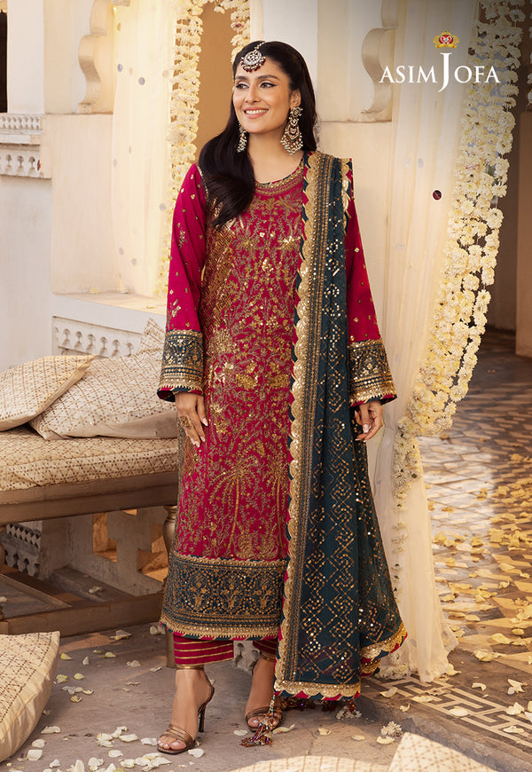 Asim Jofa | Shehnai Festive Collection | AJSH-19 - Pakistani Dress - Maria Faisal