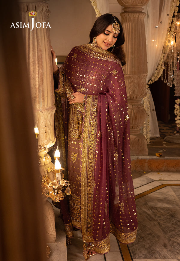 Asim Jofa | Shehnai Festive Collection | AJSH-17 - Pakistani Dress - Maria Faisal