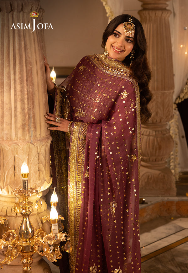 Asim Jofa | Shehnai Festive Collection | AJSH-17 - Pakistani Dress - Maria Faisal
