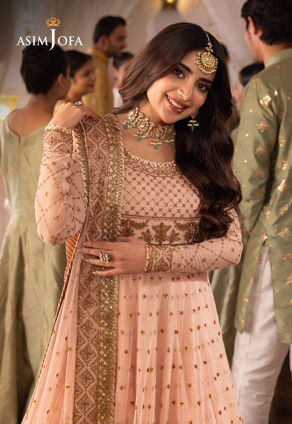 Asim Jofa | Shehnai Festive Collection | AJSH-15 - Pakistani Dress - Maria Faisal