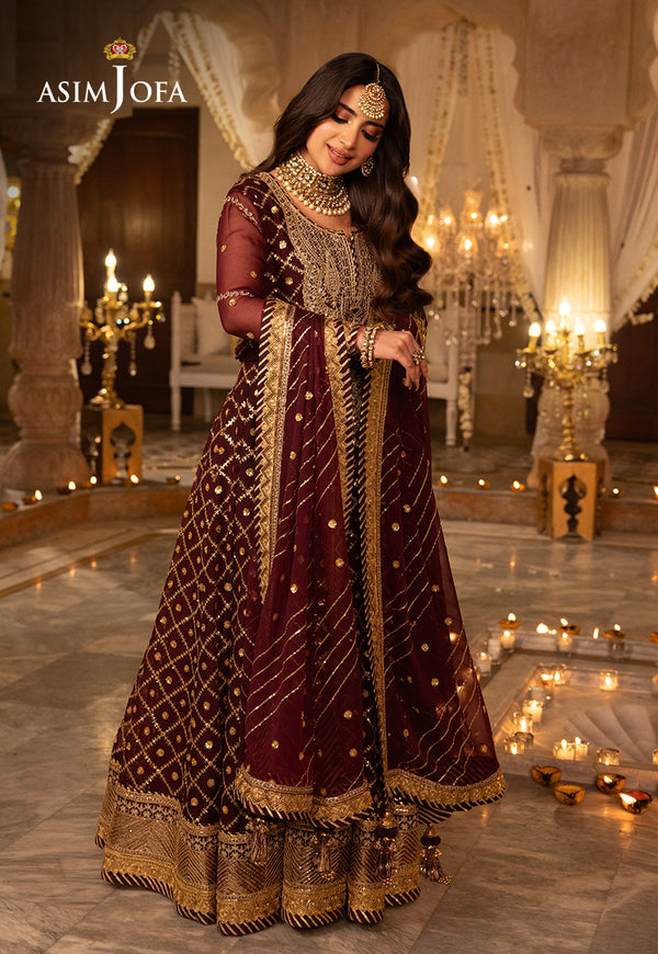 Asim Jofa | Shehnai Festive Collection | AJSH-04 - Pakistani Dress - Maria Faisal