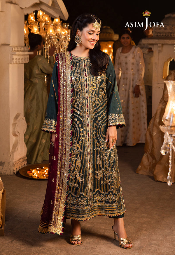 Asim Jofa | Shehnai Festive Collection | AJSH-20 - Pakistani Dress - Maria Faisal