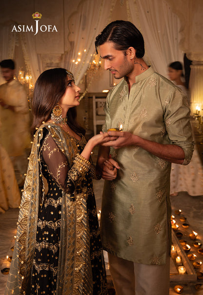 Asim Jofa | Shehnai Festive Collection | AJSH-08 - Pakistani Dress - Maria Faisal