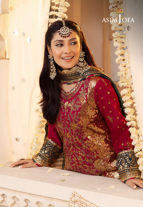 Asim Jofa | Shehnai Festive Collection | AJSH-19 - Pakistani Dress - Maria Faisal