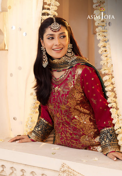 Asim Jofa | Shehnai Festive Collection | AJSH-19 - Pakistani Dress - Maria Faisal