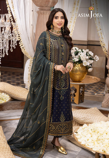 Asim Jofa | Shehnai Festive Collection | AJSH-12 - Pakistani Dress - Maria Faisal