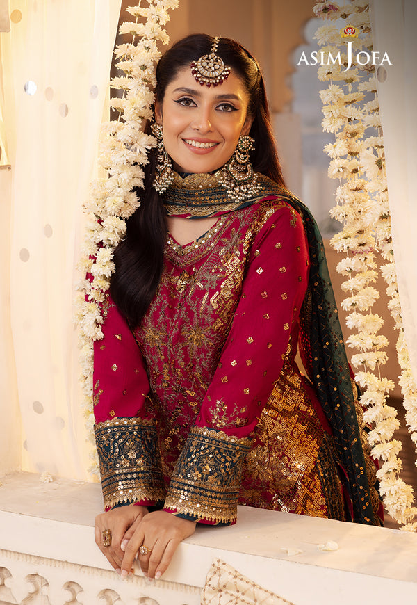 Asim Jofa | Shehnai Festive Collection | AJSH-19 - Pakistani Dress - Maria Faisal