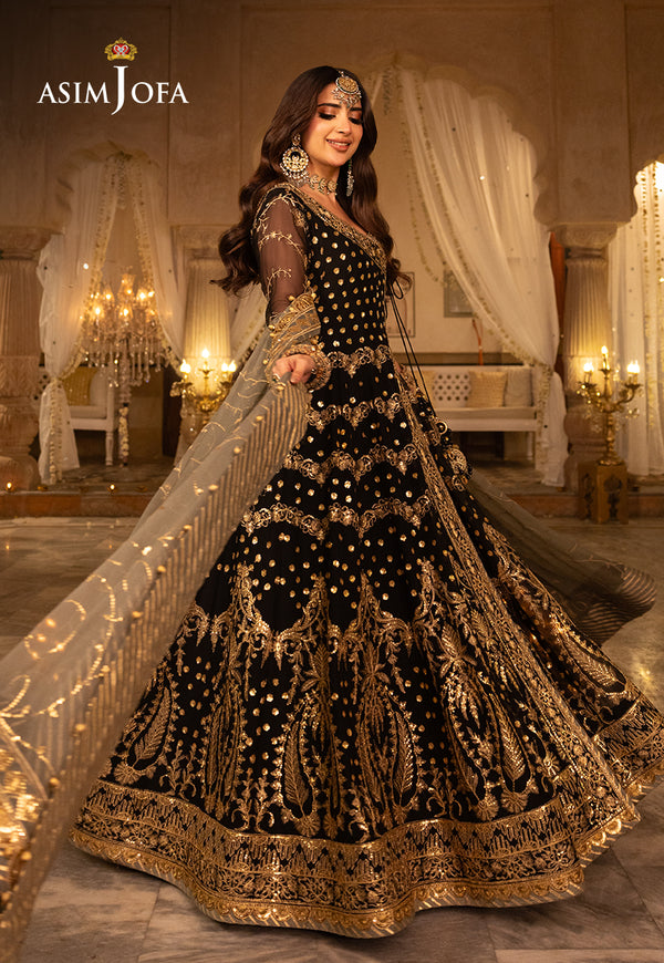 Asim Jofa | Shehnai Festive Collection | AJSH-05 - Pakistani Dress - Maria Faisal