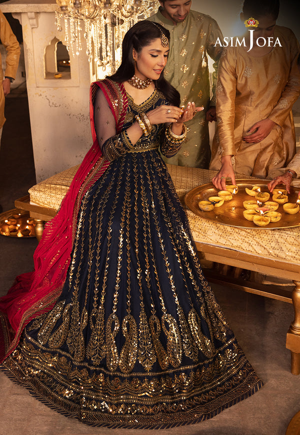 Asim Jofa | Shehnai Festive Collection | AJSH-10 - Pakistani Dress - Maria Faisal