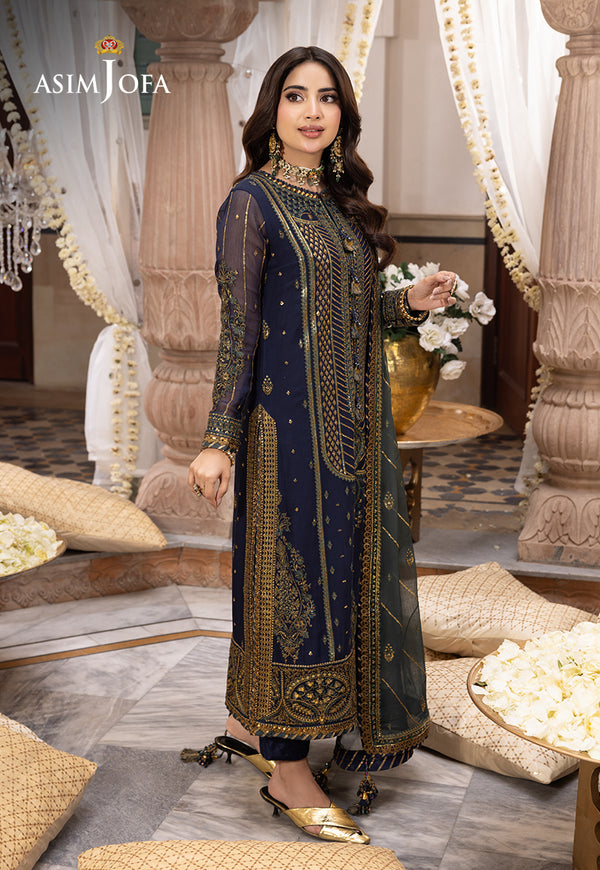 Asim Jofa | Shehnai Festive Collection | AJSH-12 - Pakistani Dress - Maria Faisal