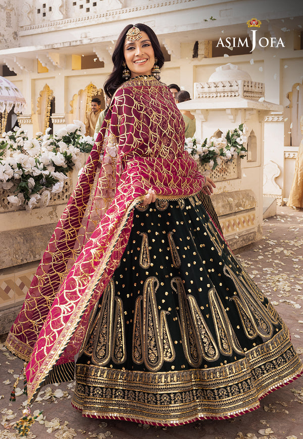 Asim Jofa | Shehnai Festive Collection | AJSH-11 - Pakistani Dress - Maria Faisal