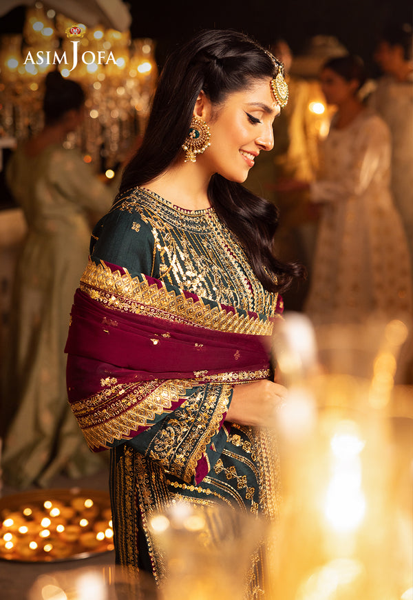 Asim Jofa | Shehnai Festive Collection | AJSH-20 - Pakistani Dress - Maria Faisal
