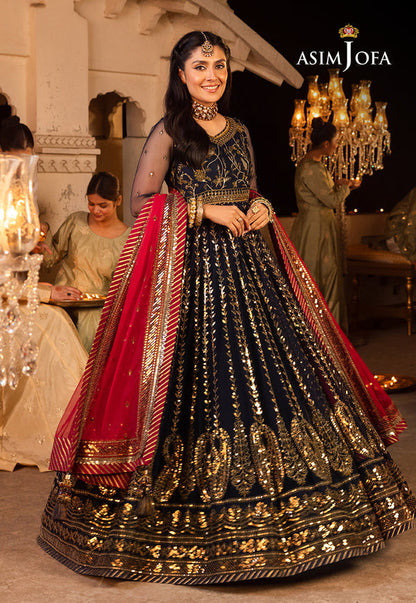 Asim Jofa | Shehnai Festive Collection | AJSH-10 - Pakistani Dress - Maria Faisal