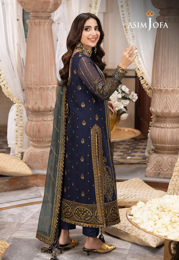 Asim Jofa | Shehnai Festive Collection | AJSH-12 - Pakistani Dress - Maria Faisal