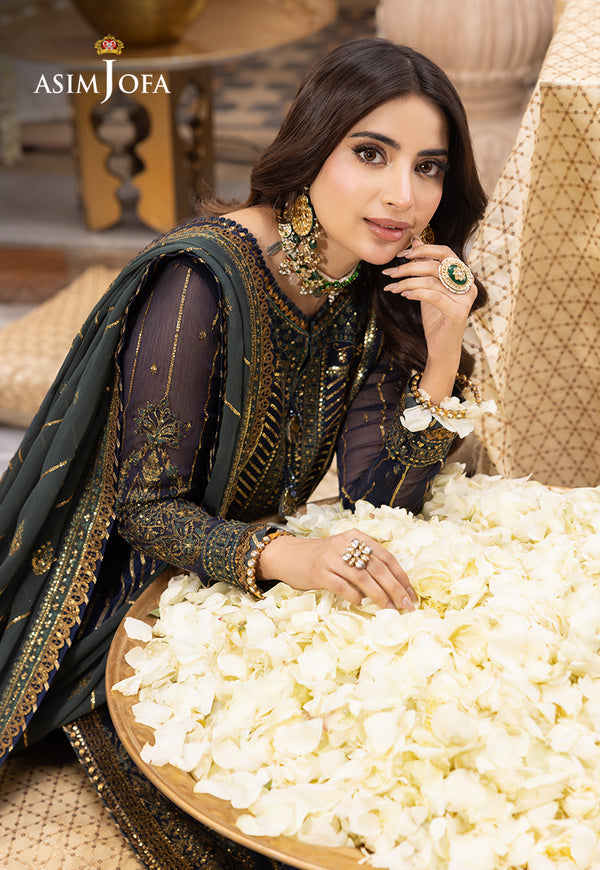Asim Jofa | Shehnai Festive Collection | AJSH-12 - Pakistani Dress - Maria Faisal